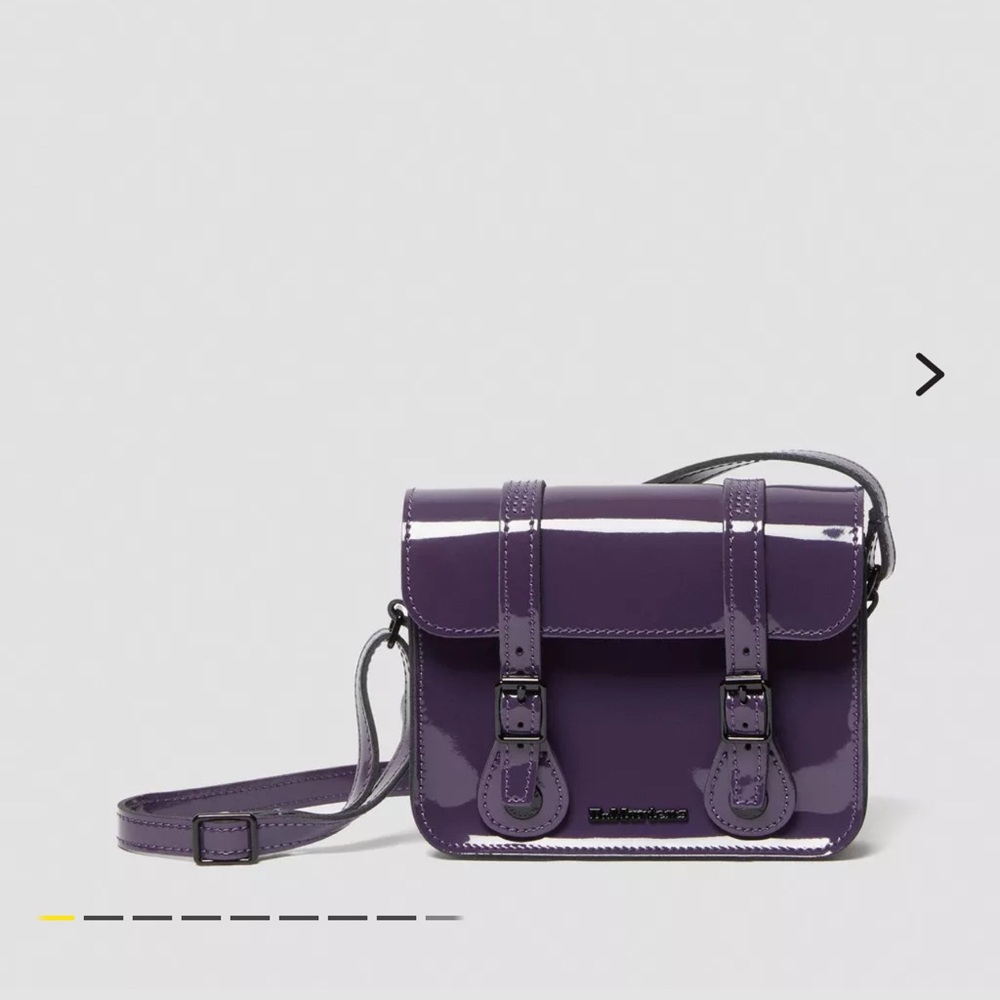 Dr. Martens Purple Leather Bag